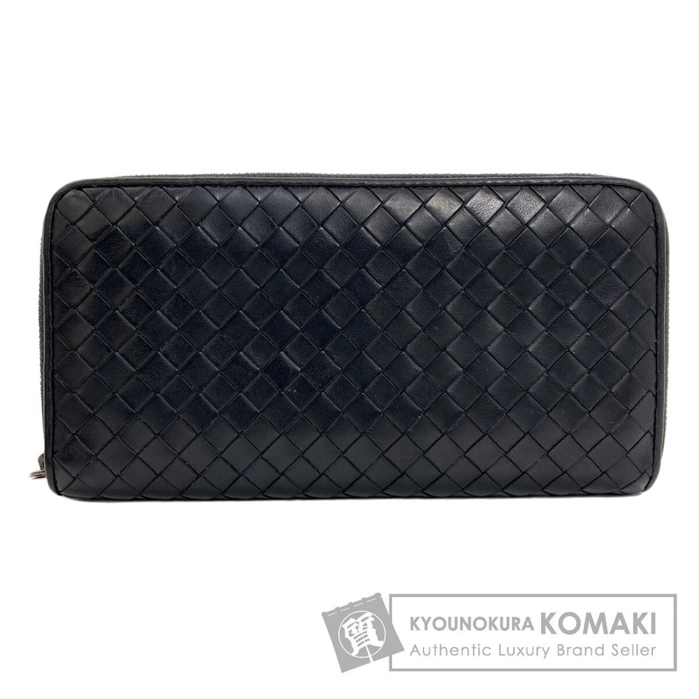 Bottega Veneta Intrecciato Long Wallet coin purse Leather